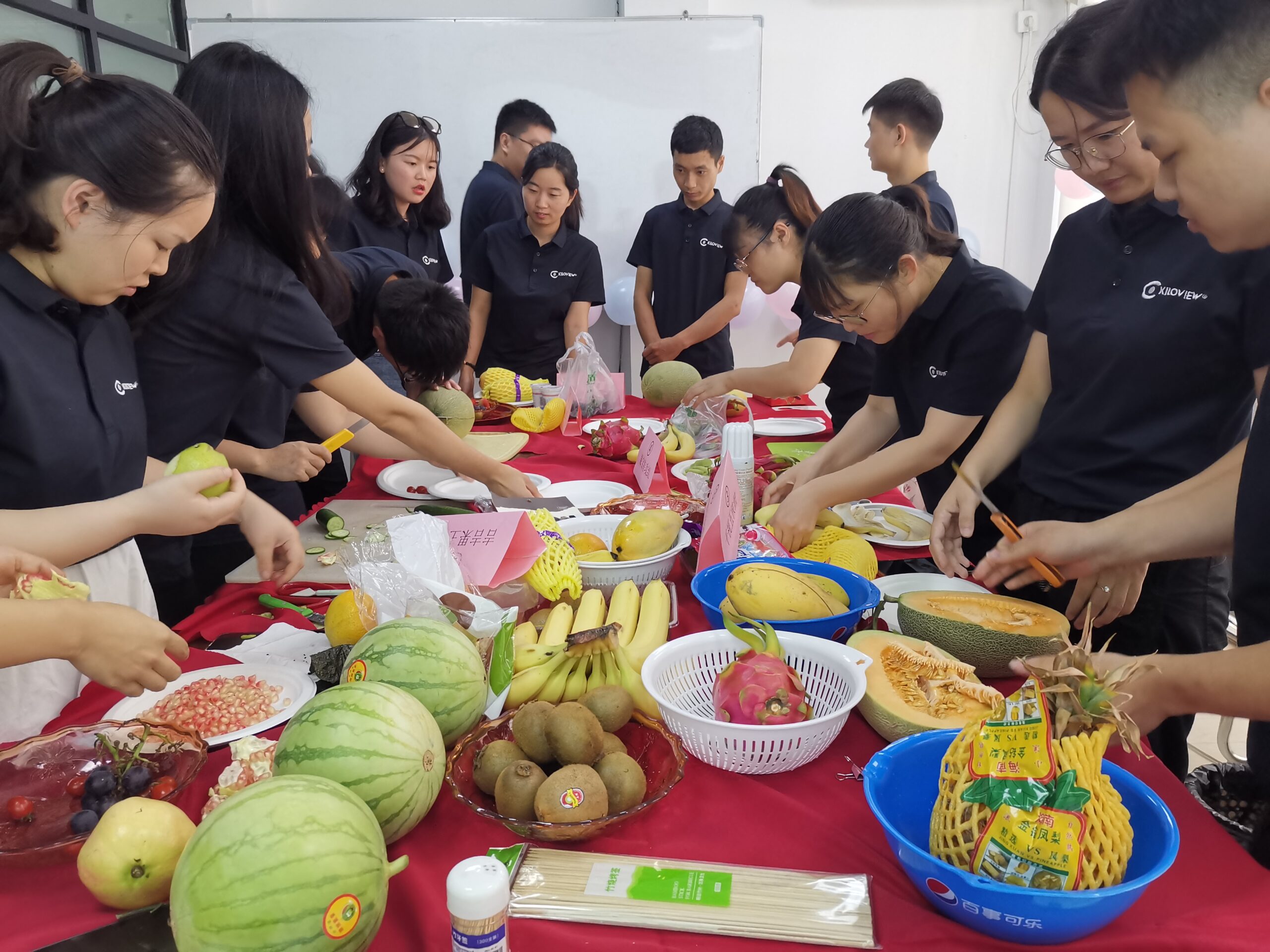 NDI技术在千视“创意水果拼盘大赛”直播中的应用