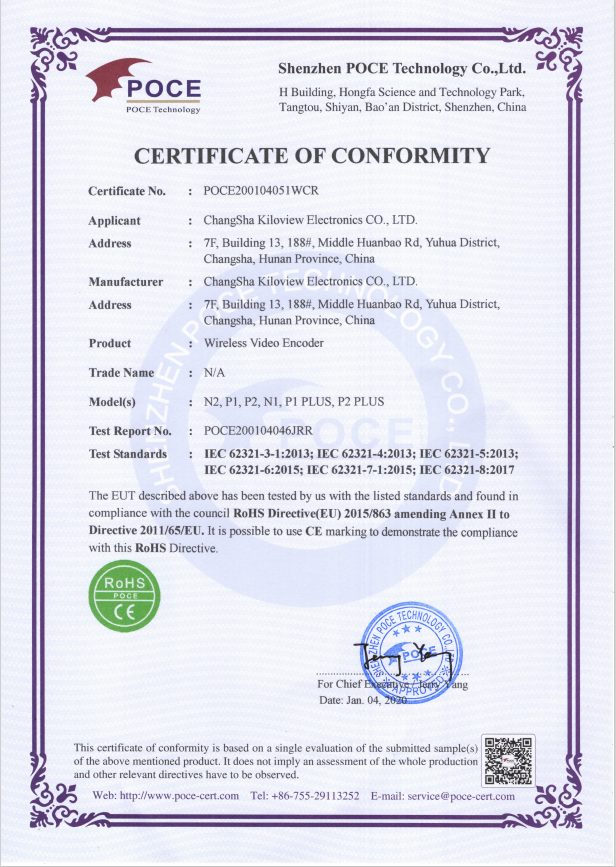 N系列和P系列检测报告-2